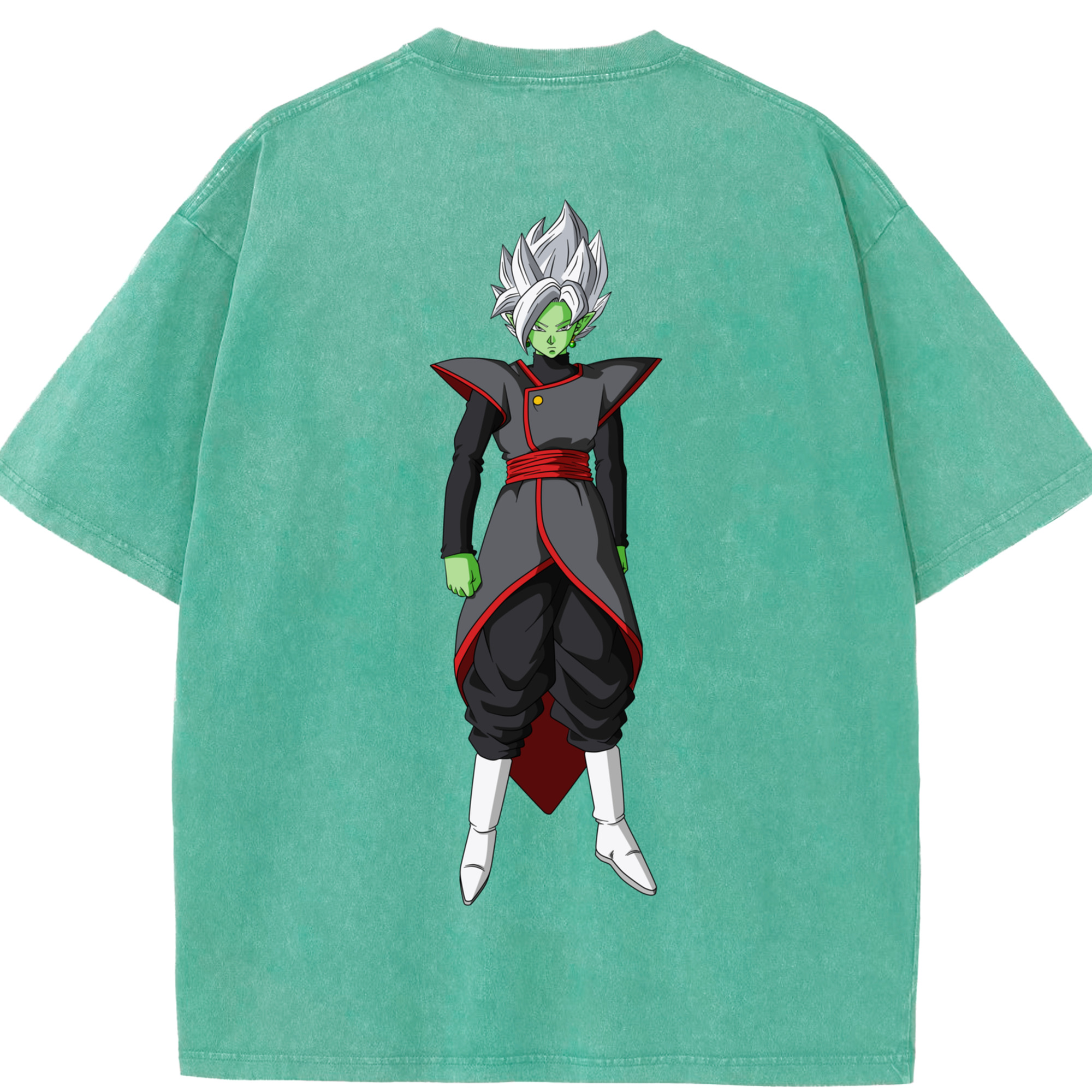 （画像用） ドラゴンボール ベジット DRAGON BALL Vegetto 綿100% ヴィンテージ風 半袖Tシャツ（背面プリント）